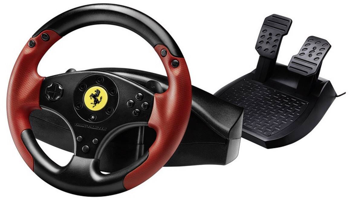 thrustmaster steering wheel 458 italia control panel
