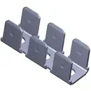 Languette 6.3 x 0.8 mm TE Connectivity 41482 à souder sur circuits imprimés 180 ° non isolé métal 1 pc(s)