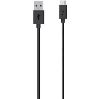 Belkin Câble USB USB 2.0 USB-A mâle, USB-Micro-B mâle 2.00 m noir  F2CU012bt2M-BLK
