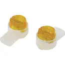 Connectique de jonction TRU COMPONENTS 808667 flexible: 0.13-0.65 mm² rigide: 0.13-0.65 mm² Nombre de pôles: 2 jaune 100
