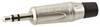 Jack 3.5 mm mâle, droit Amphenol KS3P stéréo argent 1 pc(s)