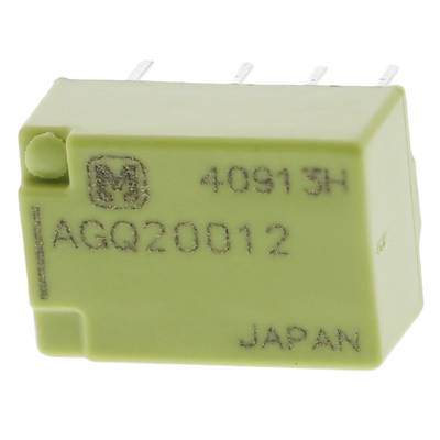 Panasonic AGQ20012 Relais pour circuits imprimés 12 V/DC 1 A 2 inverseurs (RT) 1 pc(s) 