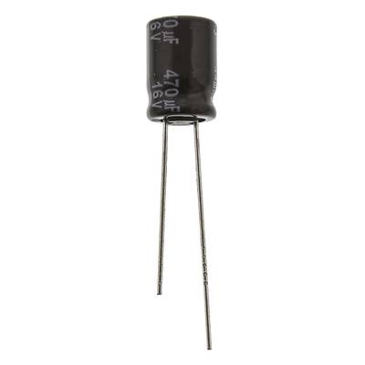 Panasonic EEUFR1C471 Condensateur électrolytique sortie radiale  3.5 mm 470 µF 16 V/DC 20 % (Ø x H) 8 mm x 11.5 mm 1 pc(