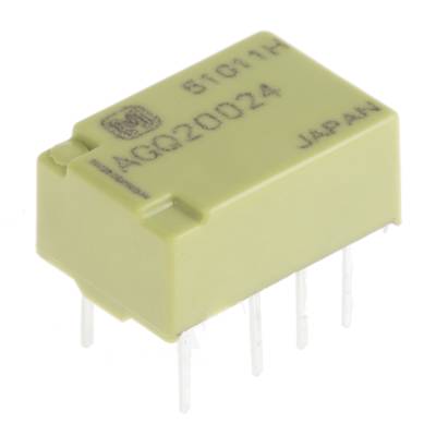 Panasonic AGQ20024 Relais pour circuits imprimés 24 V/DC 1 A 2 inverseurs (RT) 1 pc(s) 