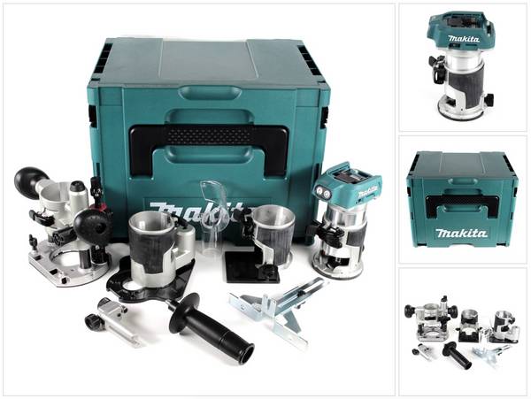 Affleureuse 18V Lxt -solo- en Makpac Makita DRT50ZJX3