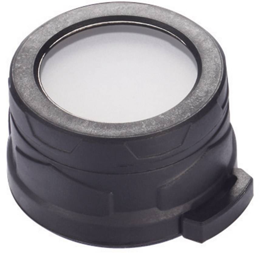 Un filtre UV noir pour un appareil photo. Il a un cadre rond et est conçu pour protéger l'objectif contre les rayons ultraviolets.