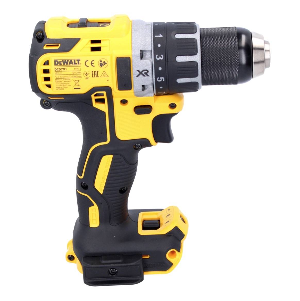 Perceuse-visseuse sans fil DEWALT DCD791NT DCD791NT-XJ 18 V Li-Ion + mallette, sans batterie-4