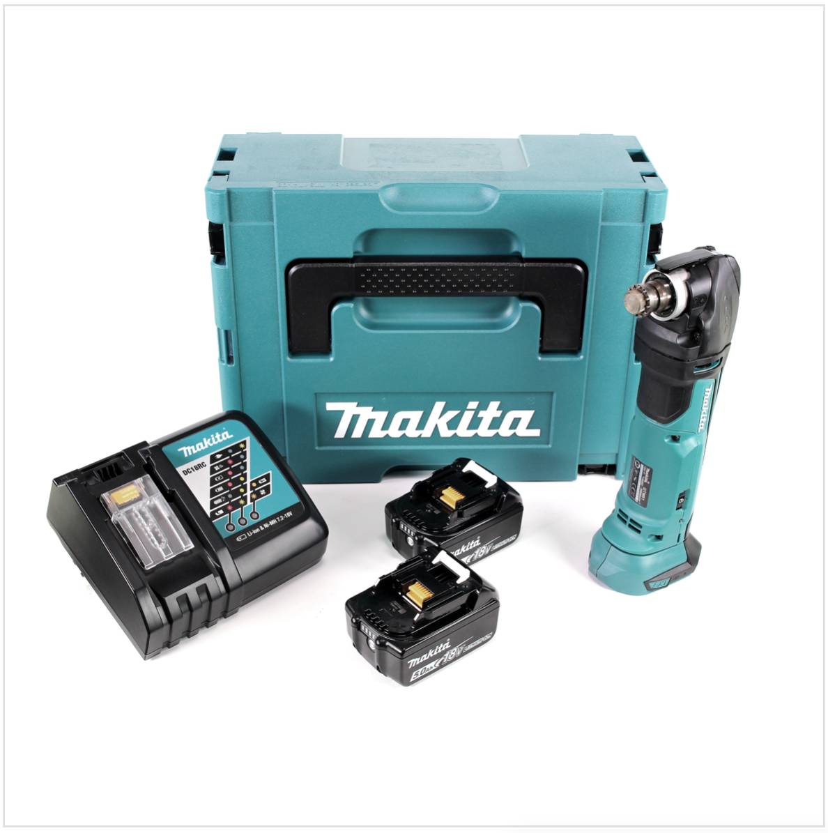 Outil multifonctions 18V LXT -2x5,0 Ah- en MAKPAC - MAKITA DTM51RTJ-1
