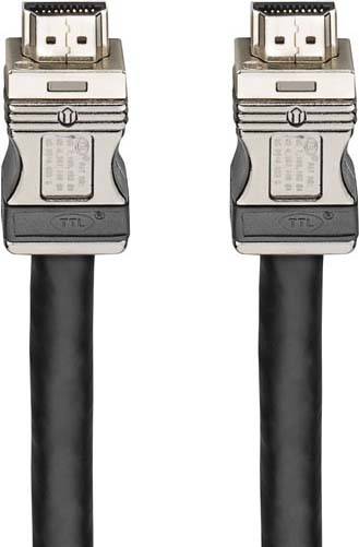 Rutenbeck HDMI Câble de raccordement Fiche mâle HDMI-A, Fiche mâle HDMI-A 5.00 m 218000050 Câble HDMI-0