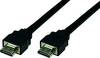Câble de raccordement Bachmann HDMI Fiche mâle HDMI-A, Fiche mâle HDMI-A 3.00 m noir 918.0193 Câble HDMI
