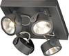 SLV 1000135 Plafonnier LED 60 W noir