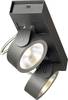 SLV 1000129 Plafonnier LED 31 W noir