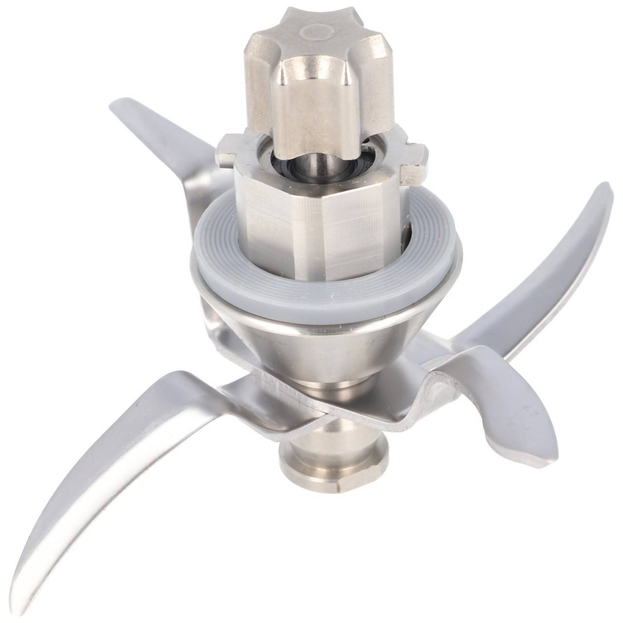 Couteau mélangeur, couteau de rechange avec bague d'étanchéité pour Vorwerk Thermomix TM31, acier inoxydable, va au...-3
