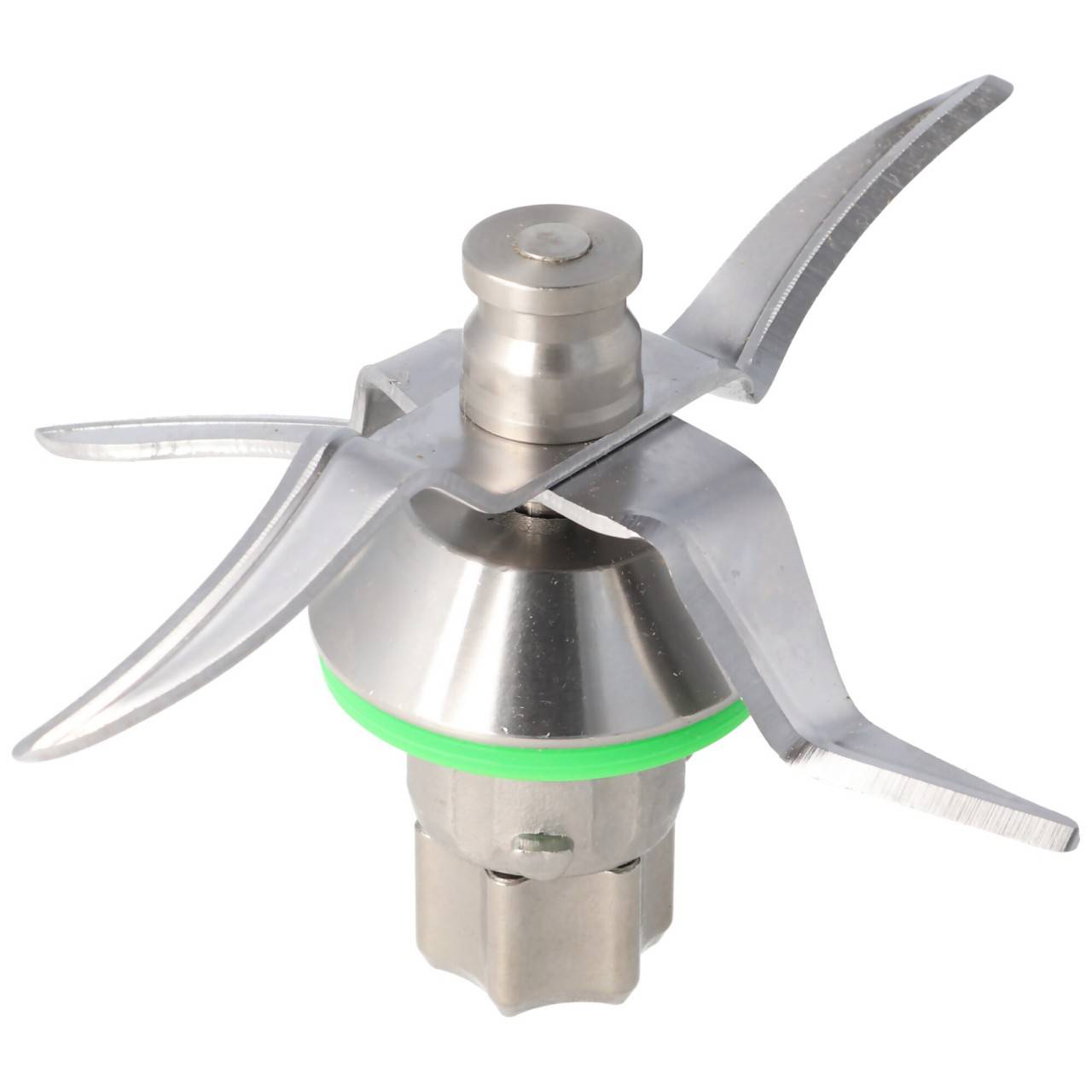 Couteau mélangeur, couteau de rechange avec bague d'étanchéité verte pour Vorwerk Thermomix TM5, acier inoxydable, va...-0