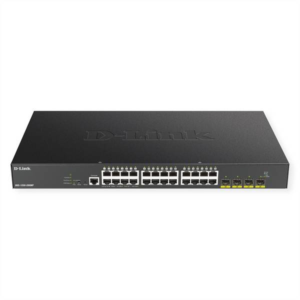D-Link DGS-1250-28XMP Switch Gigabit 28 ports Smart Managed Poe+ 4x 10G