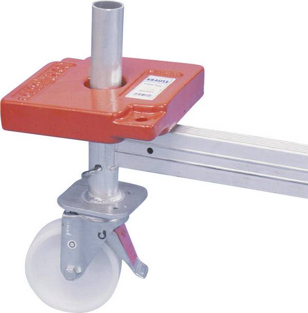 Échafaudage en aluminium Krause 710116 Hauteur de travail (max.) (détails): 3.00 m