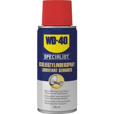 Spray pour cylindre de serrure WD-40, lubrifie et protège-0