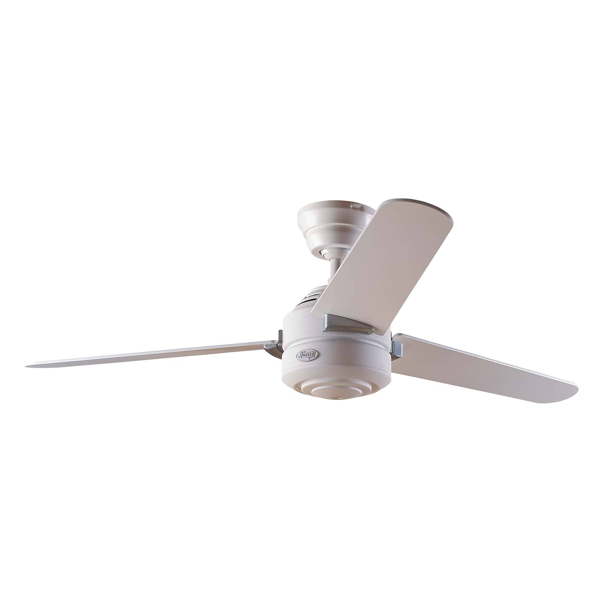 Ventilateur de plafond Hunter Carera WE 3 pales (Ø x H) 132 cm x 300 mm blanc, érable-1