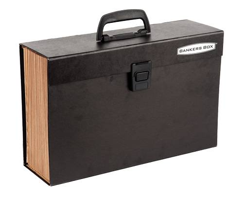 Trieur valissette Bankers Box Handifile - Noir-0
