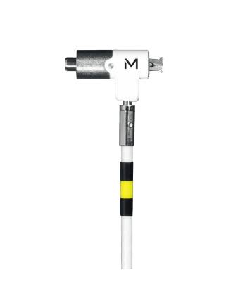 MOBILIS Câble de sécurité avec verrou à clé rotatif compatible Master Key-1