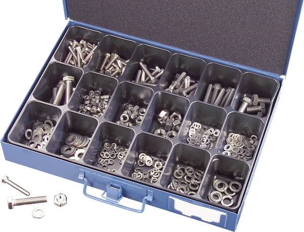 Assortiment de vis combinées 500 pc(s)   810776