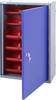 Armoire suspendue avec 18 casiers de triage Küpper 70317 bleu, argent