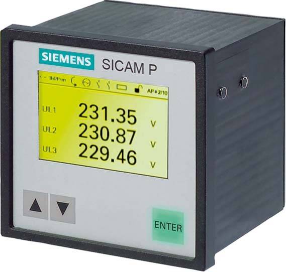 Siemens 7KG7750-0AA01-0AA0 Appareil de mesure numérique à encastrer