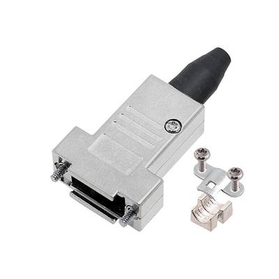 encitech DTSL37-RG-SJS-M3-T-K 6560-5217-34 Capot SUB-D Nombre de pôles (num): 37 zinc moulé sous pression 180 ° métal 1