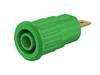 Douille de sécurité embase femelle Ø douilles 4 mm Stäubli SEB4-F 23.3120-25 vert 1 pc(s)