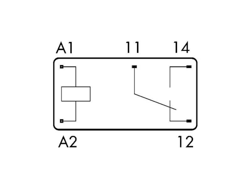 Relais pour circuits imprimés Finder 32.21.7.012.2000 12 V/DC 6 A 1 inverseur (RT) 1 pc(s)-1
