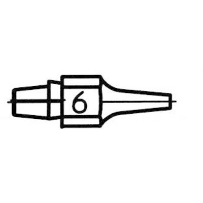 Dessin d'un adaptateur de stylo hexagonal avec le numéro '6' au centre.