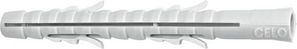 Cheville Celo Fl 6-60 Fixation Murale Universelle, Tête Longue - Celo