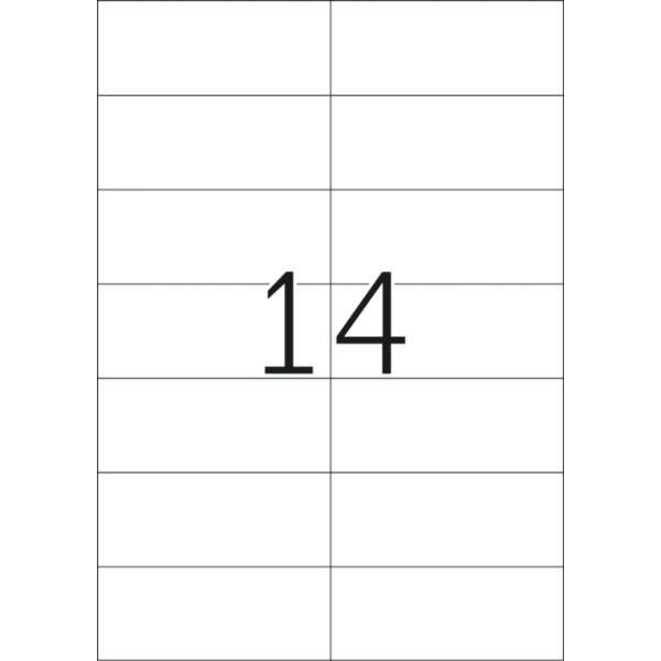 Herma 5057 Etiquette pour adresse 105 x 42.3 mm papier blanc 350 pc(s) fixation permanente imprimante à jet d'encre, imp-1