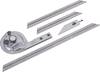 Horex 2410522 Set de rapporteurs d'angle jeu de 5 180 °
