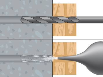 Bouchon Soufflage Plat 6x60 Celo Fixation Légère Rapide - Celo-2