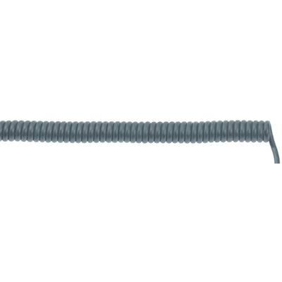 LAPP 73220357 Câble spiralé UNITRONIC® SPIRAL LiF2Y11Y 300 mm/ 1200 mm;5 x 0.25 mm²;gris1 pc(s)