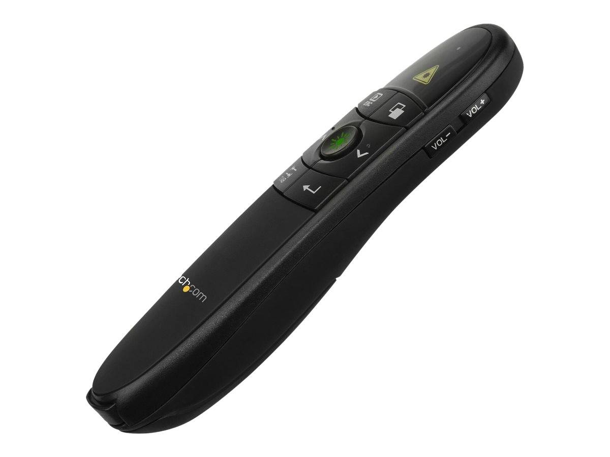 StarTech.com - Télécommande de présentation sans fil avec pointeur laser vert - 27 m