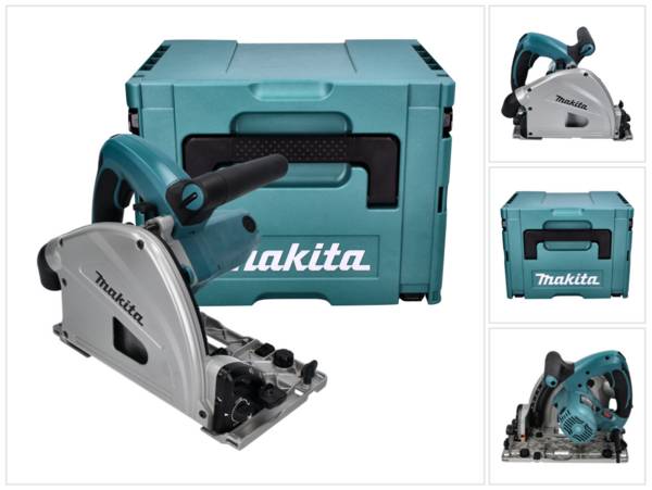 Scie Plongeante Makita Sp6000j + Rail Coupe De Précision Avec Rail Intégré - Makita
