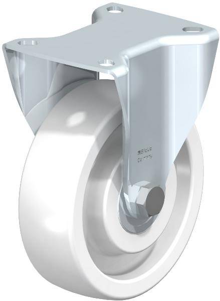 Roulette K-1 fixe diamètre 125 mm pour charge lourde Blickle BK-SPO ...