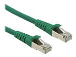 Câble patch ROLINE Cat 6A S/FTP (PiMF), niveau de composant, LSOH, vert, 20 m