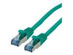 Câble patch ROLINE Cat 6A S/FTP (PiMF), niveau de composant, LSOH, vert, 1,5 m