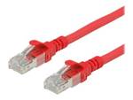 Câble patch ROLINE cat.6 S/FTP (PiMF), niveau de composant, LSOH, rouge, 0,5 M.