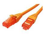 Câble patch ROLINE cat.6 UTP, niveau de composant, LSOH, orange, 3 m