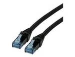 Câble patch ROLINE cat. 6A UTP, niveau de composant, LSOH, noir, 15 m