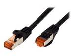Câble patch ROLINE cat.6 S/FTP (PiMF), niveau de composant, LSOH, noir, 0,3 m