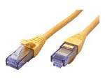 Câble patch ROLINE cat. 6A UTP, niveau de composant, LSOH, jaune, 1,5 m