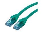 Câble patch ROLINE cat. 6A UTP, niveau de composant, LSOH, vert, 0,3 m
