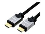 Câble HDMI High Speed ROLINE avec Ethernet, ST-ST, noir/argent, 2 M.