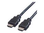 Câble HIGH Speed HDMI VALUE avec Ethernet, noir, 3 m