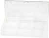 Mallette de rangement séparations fixes Hüfner Dübel 814718 (L x l x H) 194 x 101 x 31 mm Nombre de compartiments: 6 1 pc(s)